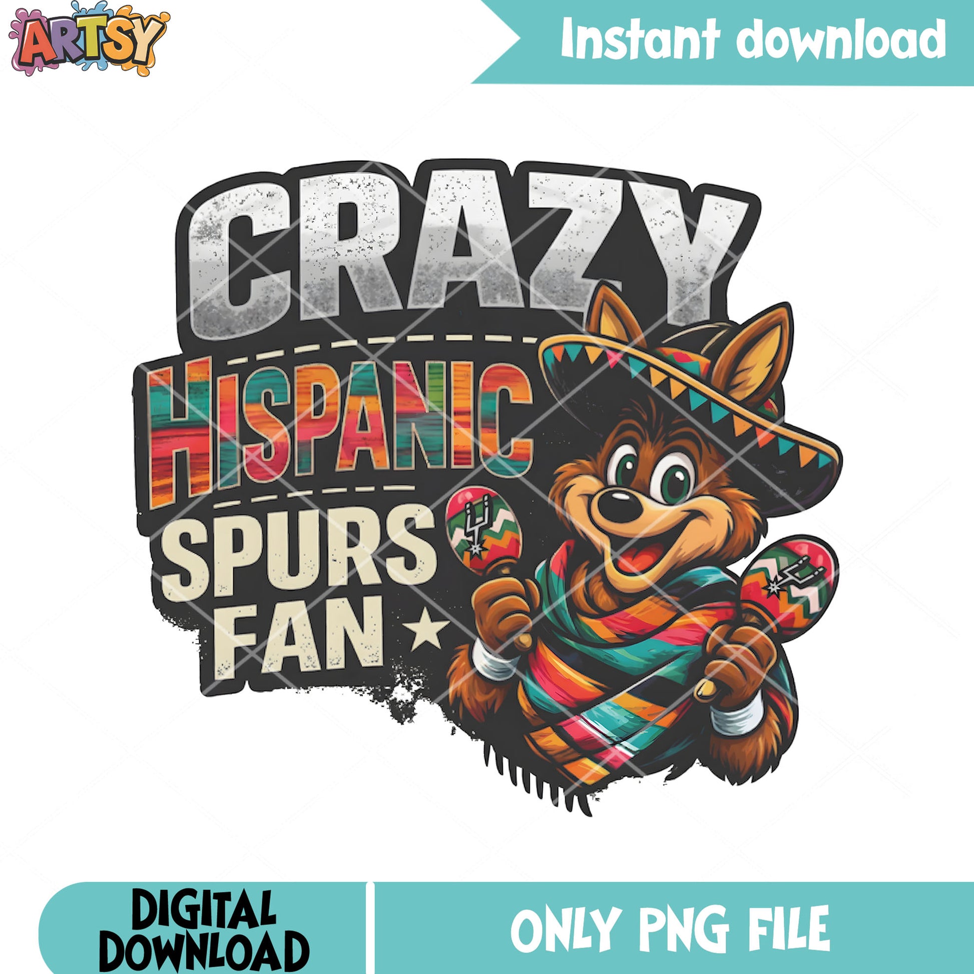 Dog mexico spur basket png, t shirt design png, basketball fan png