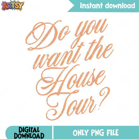 Do you want the house tour png, christmas png, white house tours png