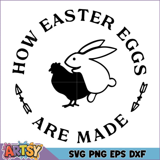 Easter Eggs SVG How Easter Eggs Are Made