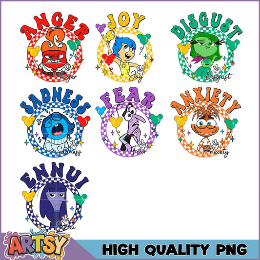 Emotional Character PNG Bundle Fun Illustrations Download