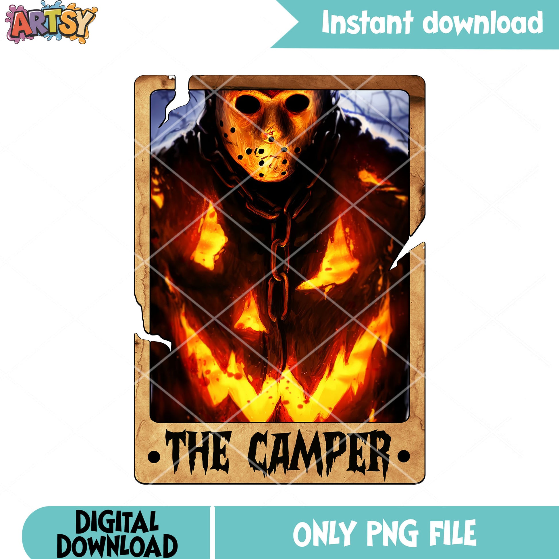 Evil Killer serial camper png, hockey mask png, friday the 13th png