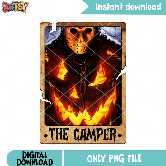 Evil Killer serial camper png, hockey mask png, friday the 13th png