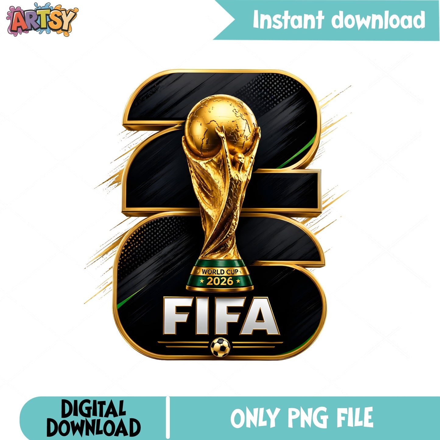 FIFA World Cup 2026 PNG, Soccer Trophy PNG, Football PNG