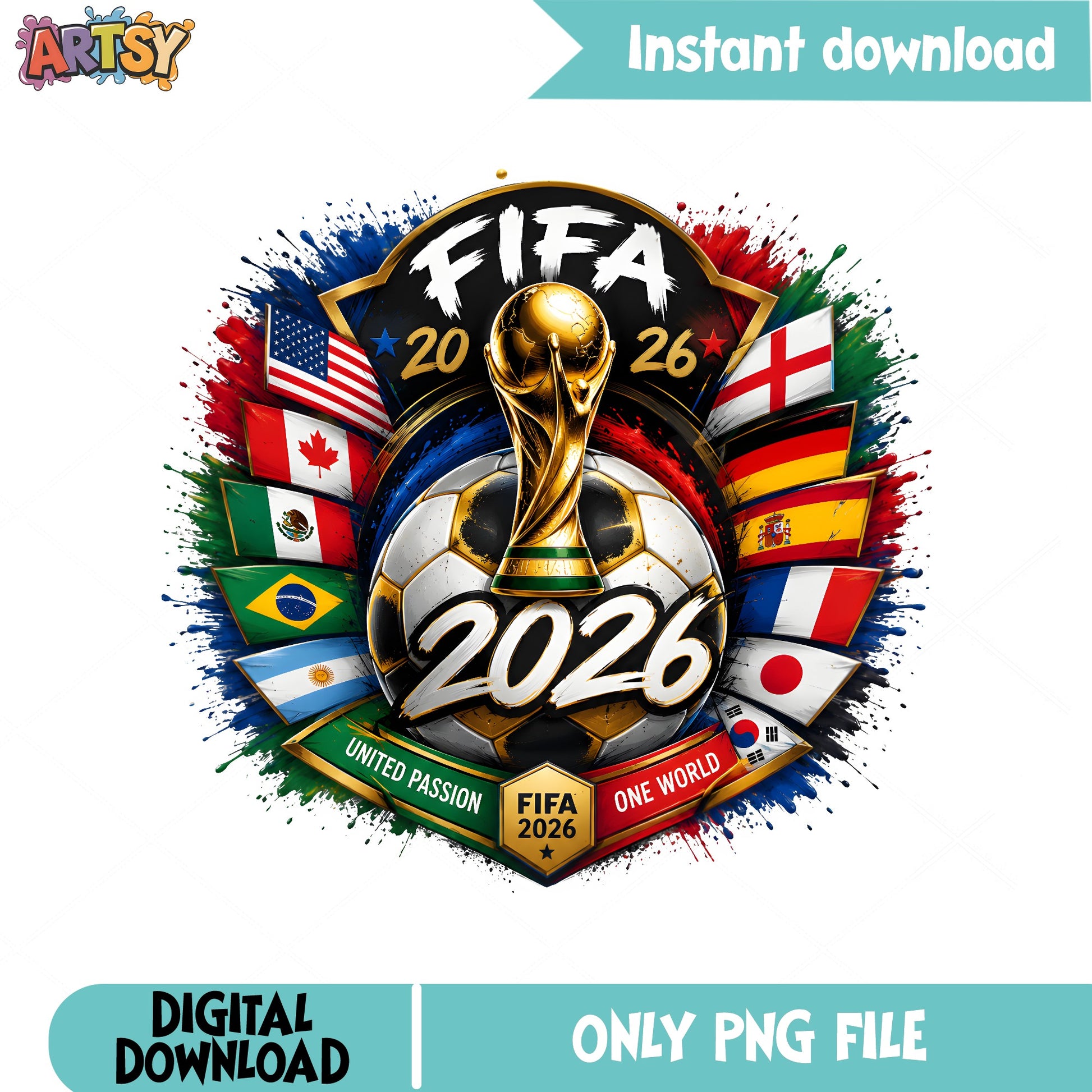 FIFA World Cup 2026 PNG, Soccer World Cup Trophy PNG, Football PNG