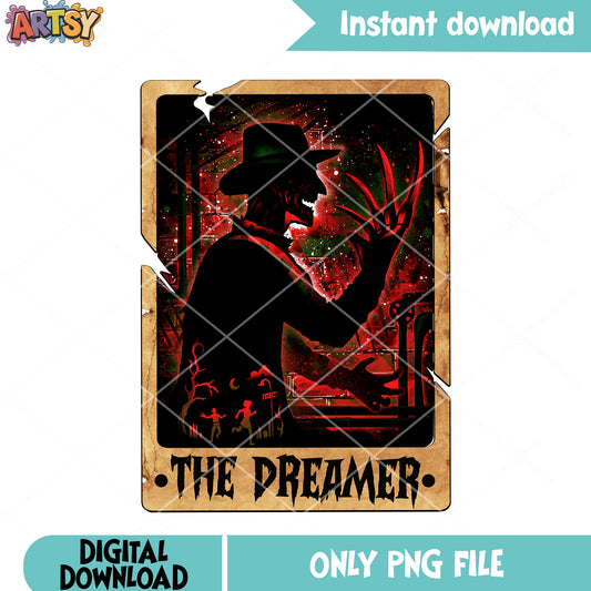 Fantasy character png, sharp claws png, scary halloween png