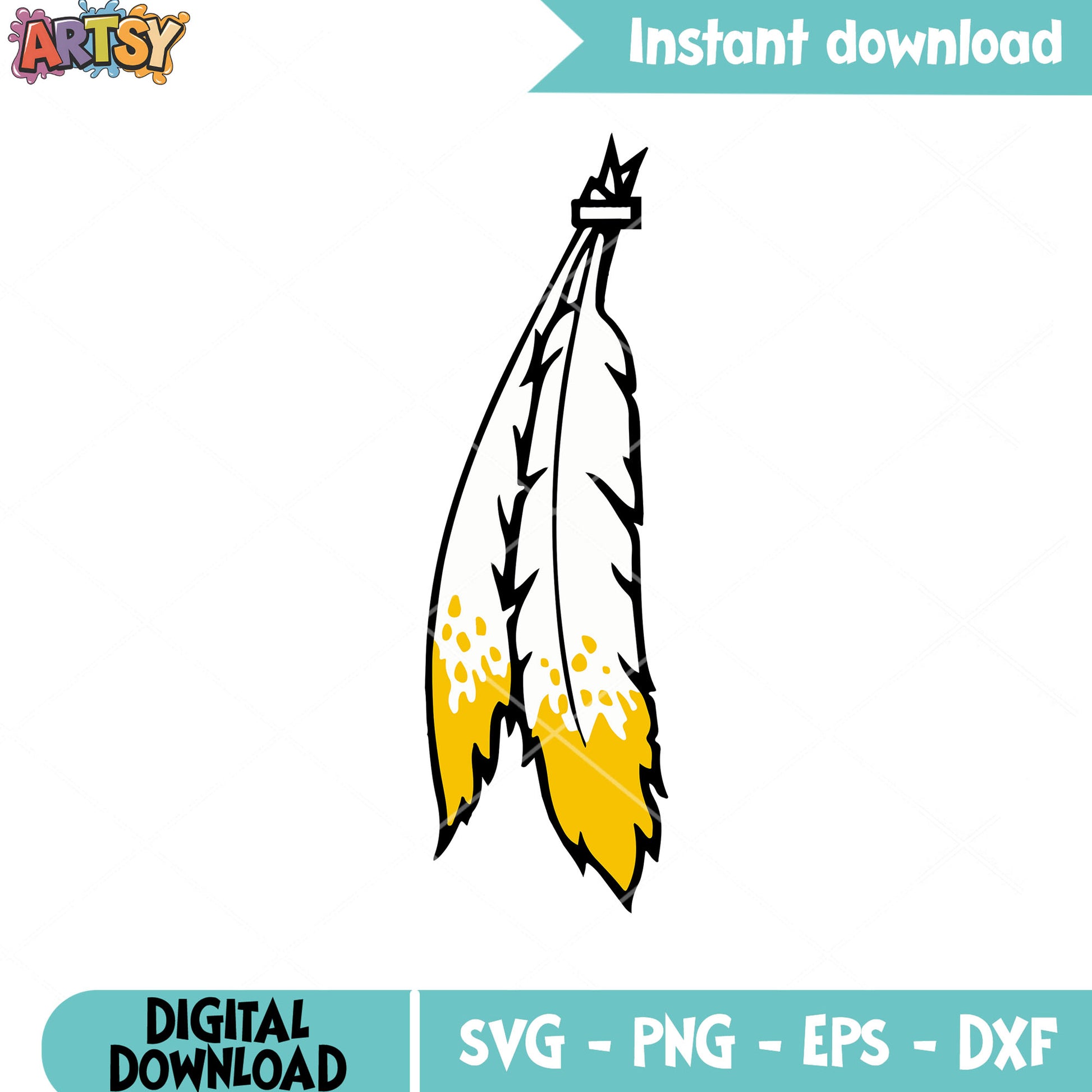 Feather logo nfl svg, washington football team svg, nfl logo svg