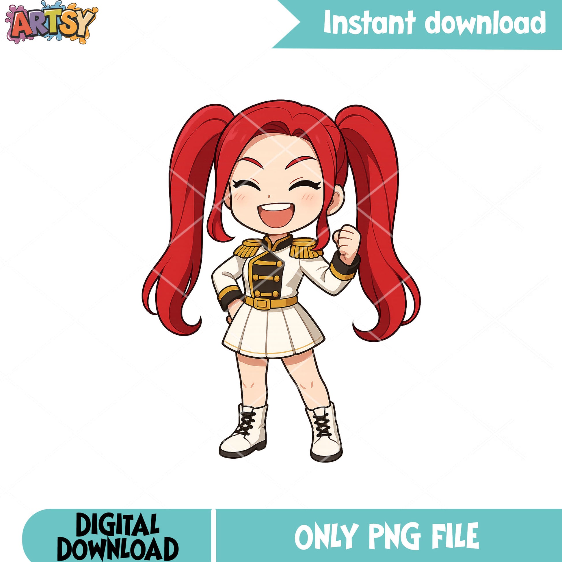 Fighting pose mira huntrix png, huntrix mira png, demon hunters kpop png