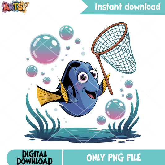 Fish catch dory fish png, disney dory png, finding dory png