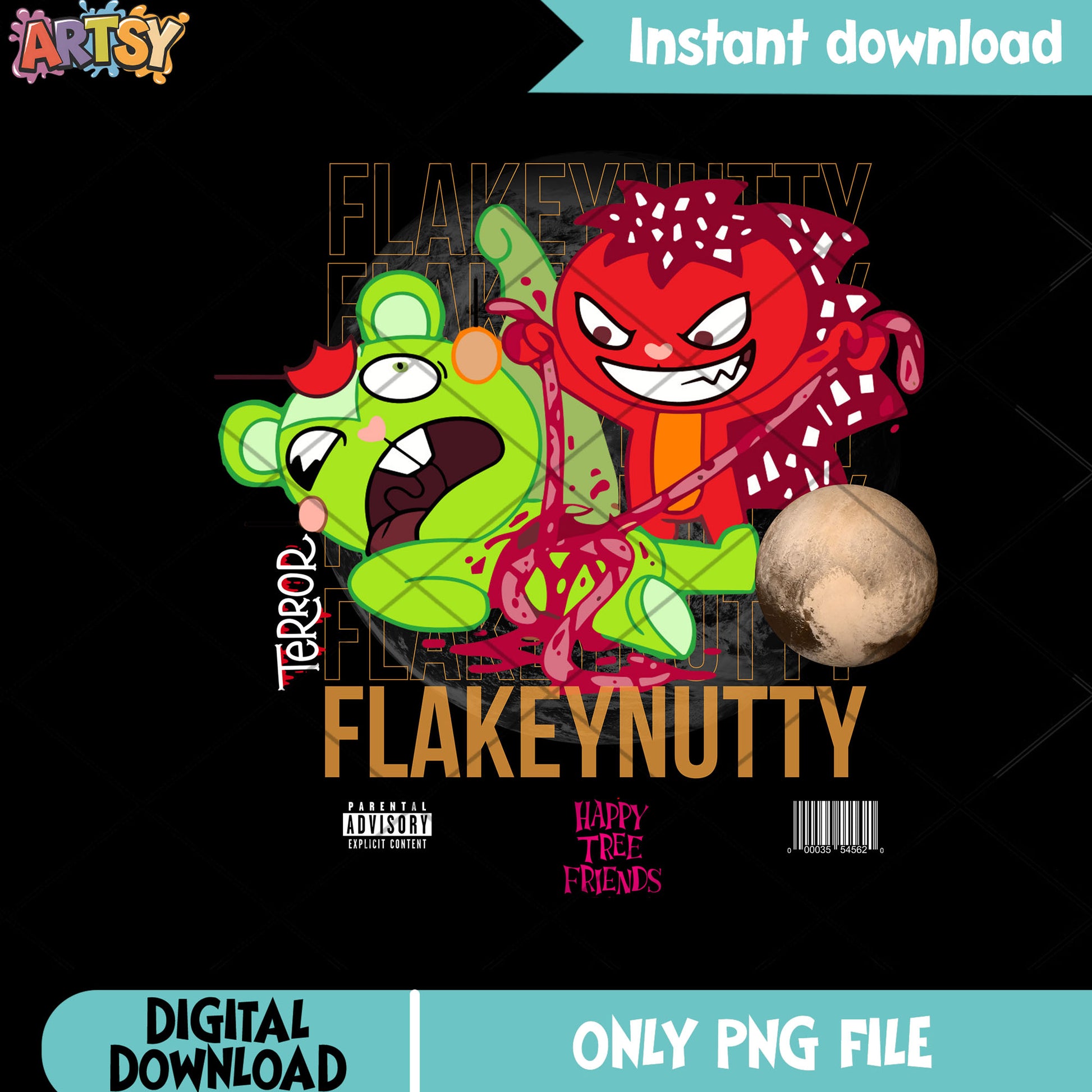 Flaky and Nutty  png, Happy trees friend png, Cartoon violence png