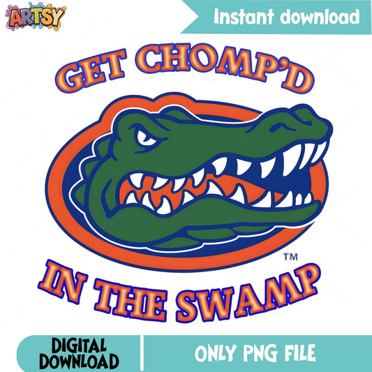 Florida Gators Get Chomped In The Swamp, Gators PNG, Football PNG