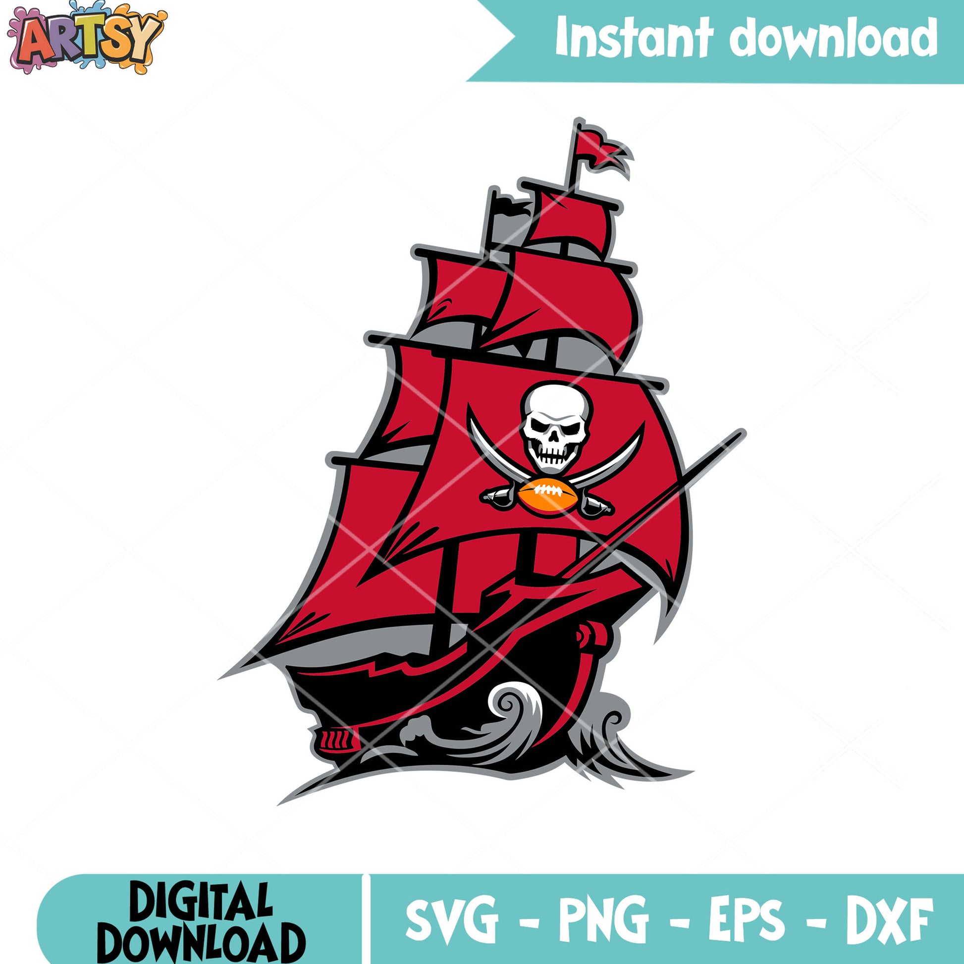 Football america has a pirate svg, tampa bay buccaneers svg, nfl svg