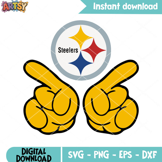 Football nfl steelers svg, nfl division svg, pittsburgh steelers svg