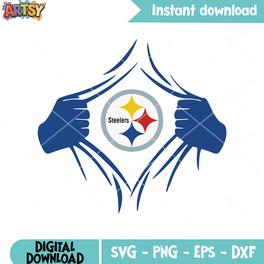 Football steelers nfl svg, heinz field svg, pittsburgh svg