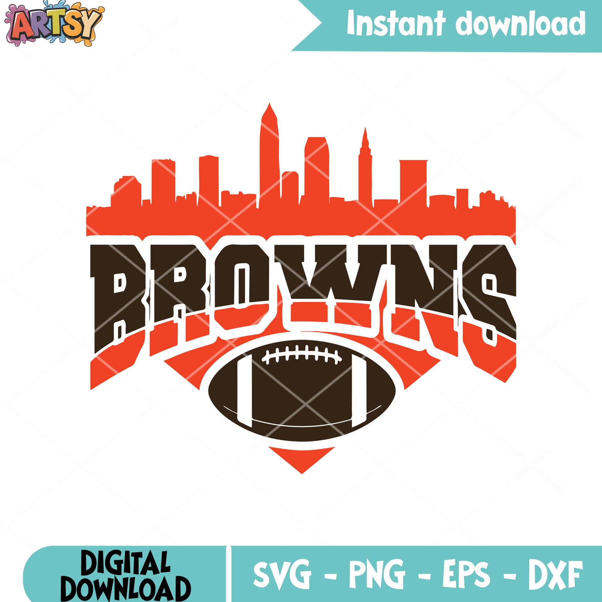 Football team from cleveland browns svg, afc north svg