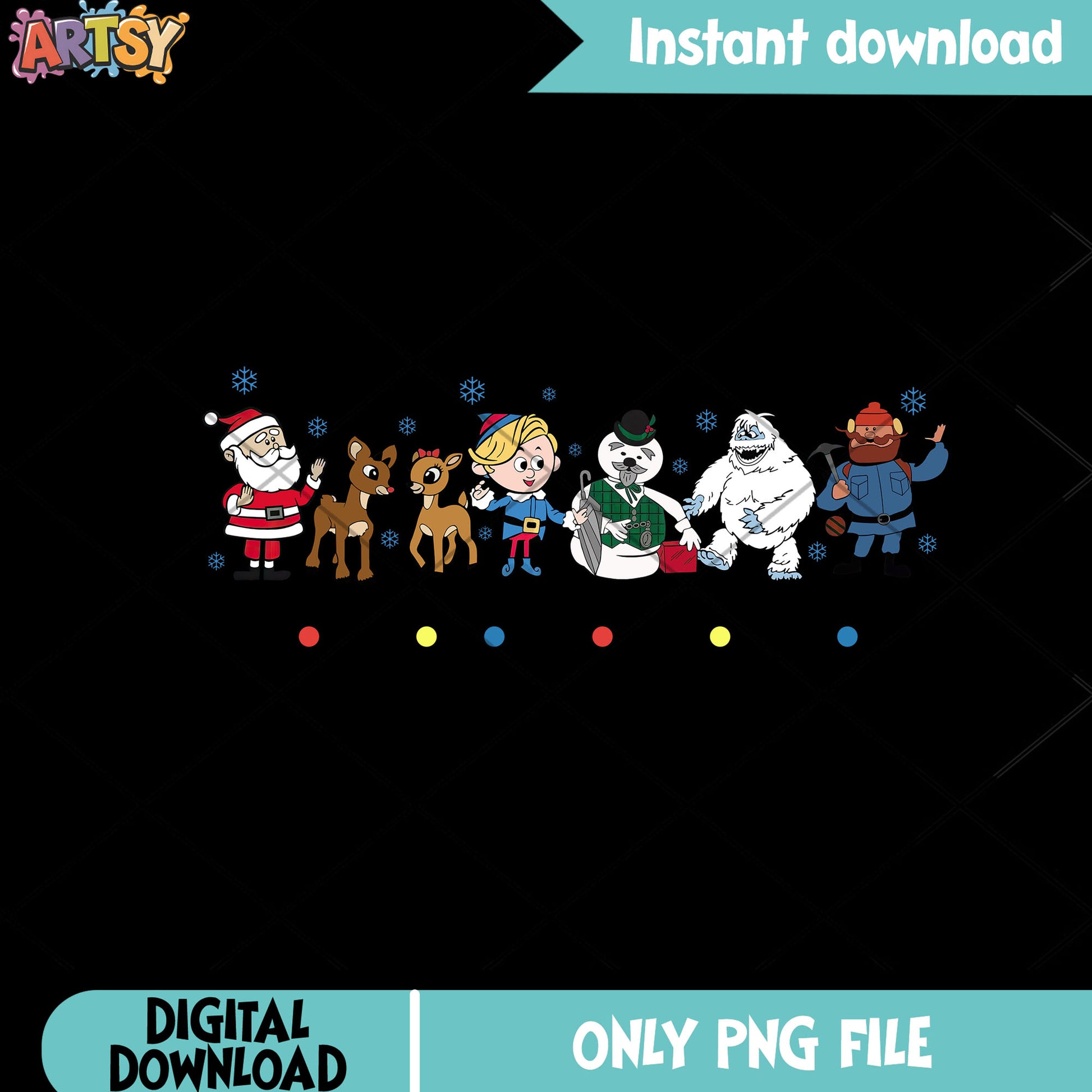 Friends christmas reindeer png, merry christmas png, bumble png