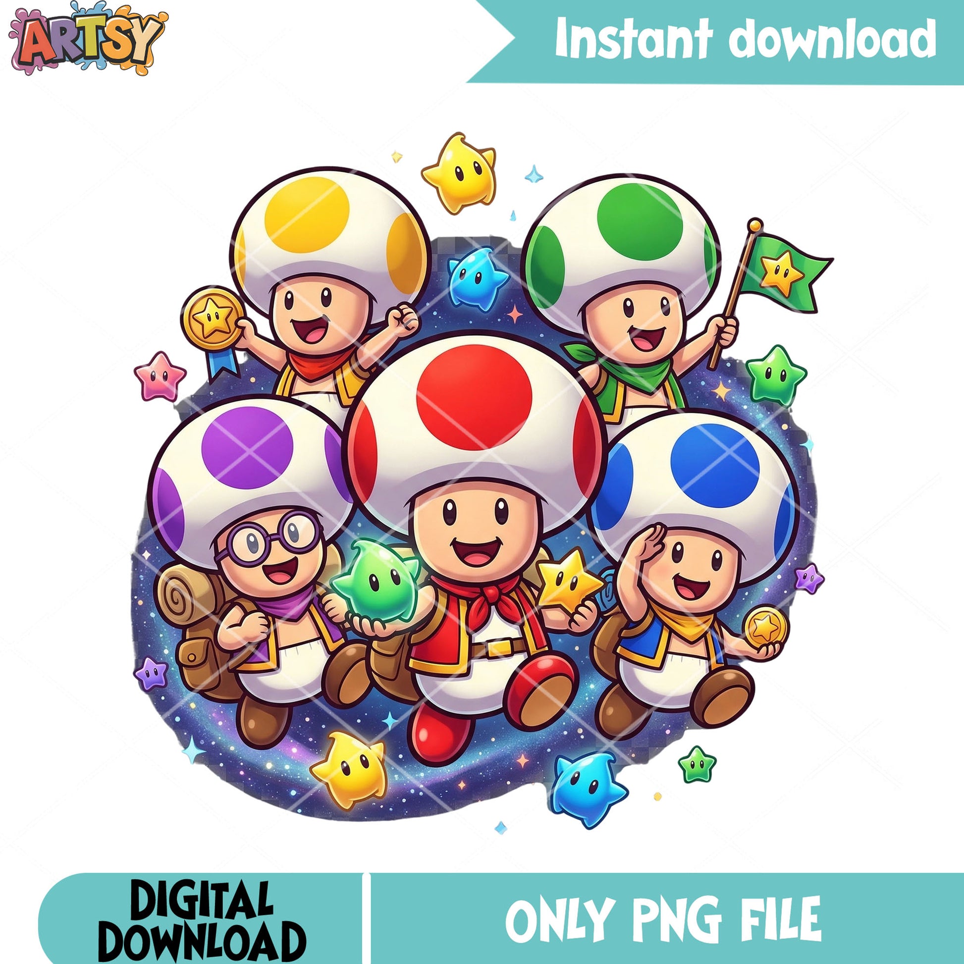 Full version toad murshroom png, mario games png, nintendo games png