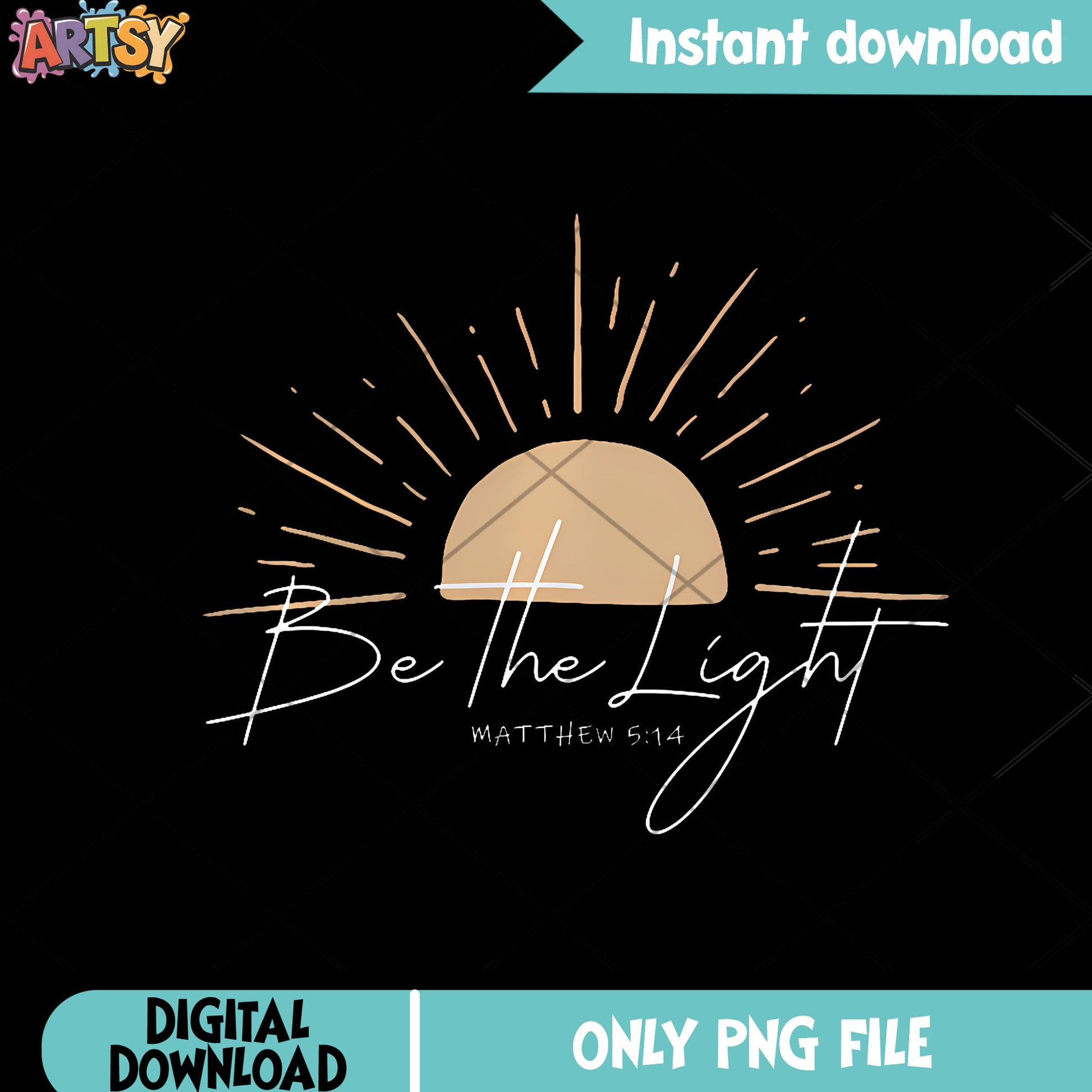 Funny Christian Premium Tri-Blend T-Shirt png, matthew 5 14​ ​png