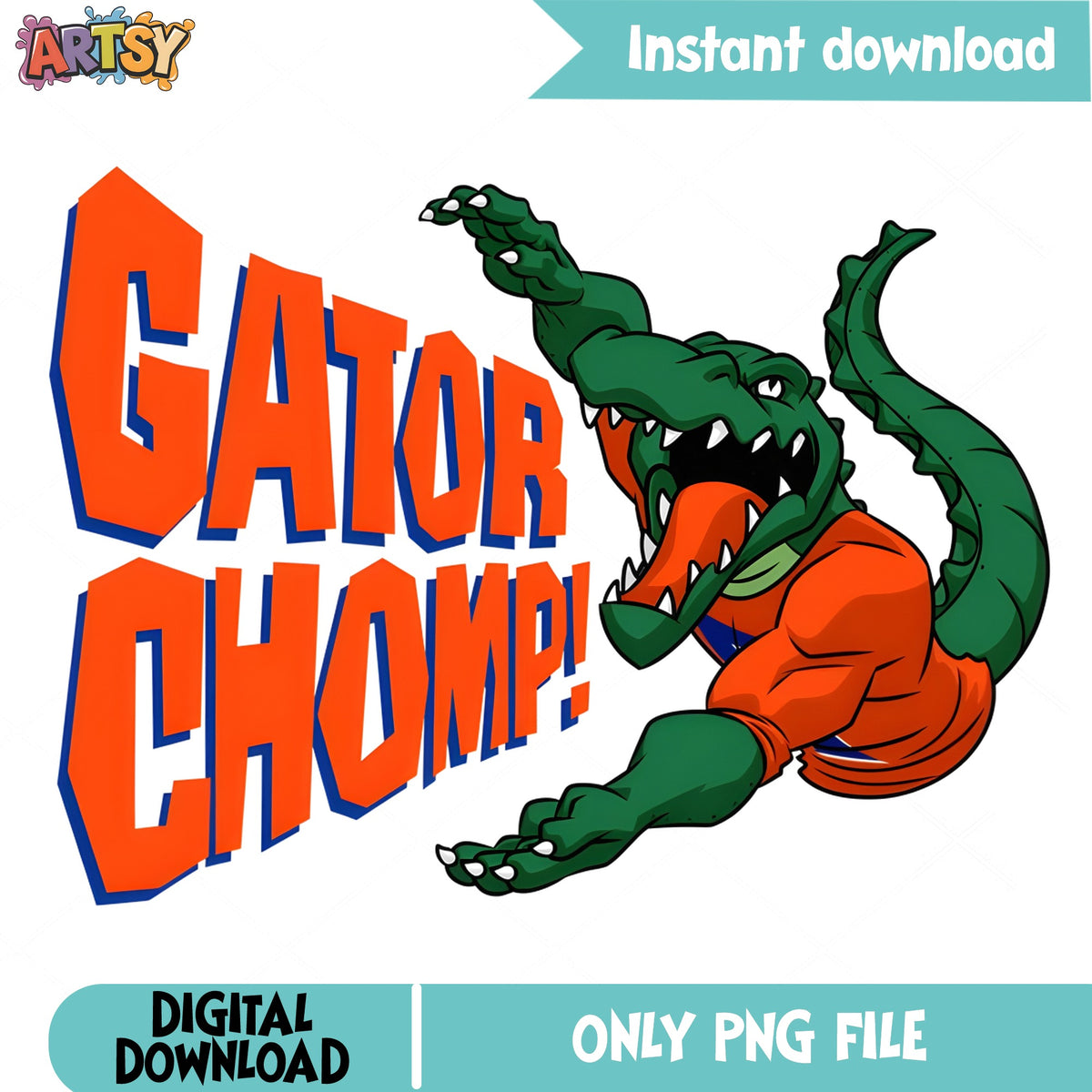 Gator Chomp Florida Gators PNG, Alligator Mascot PNG, Football PNG