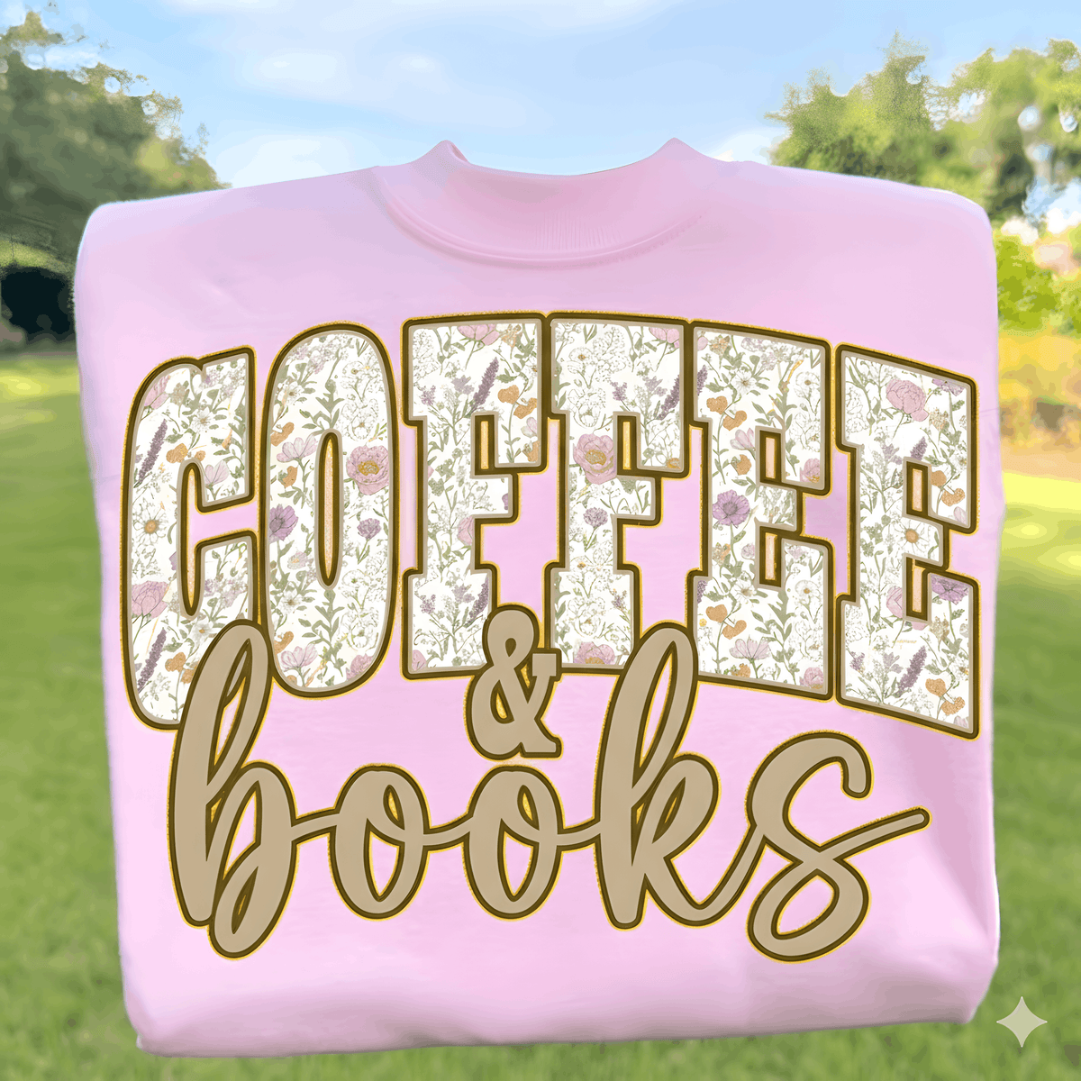 Coffee and books png