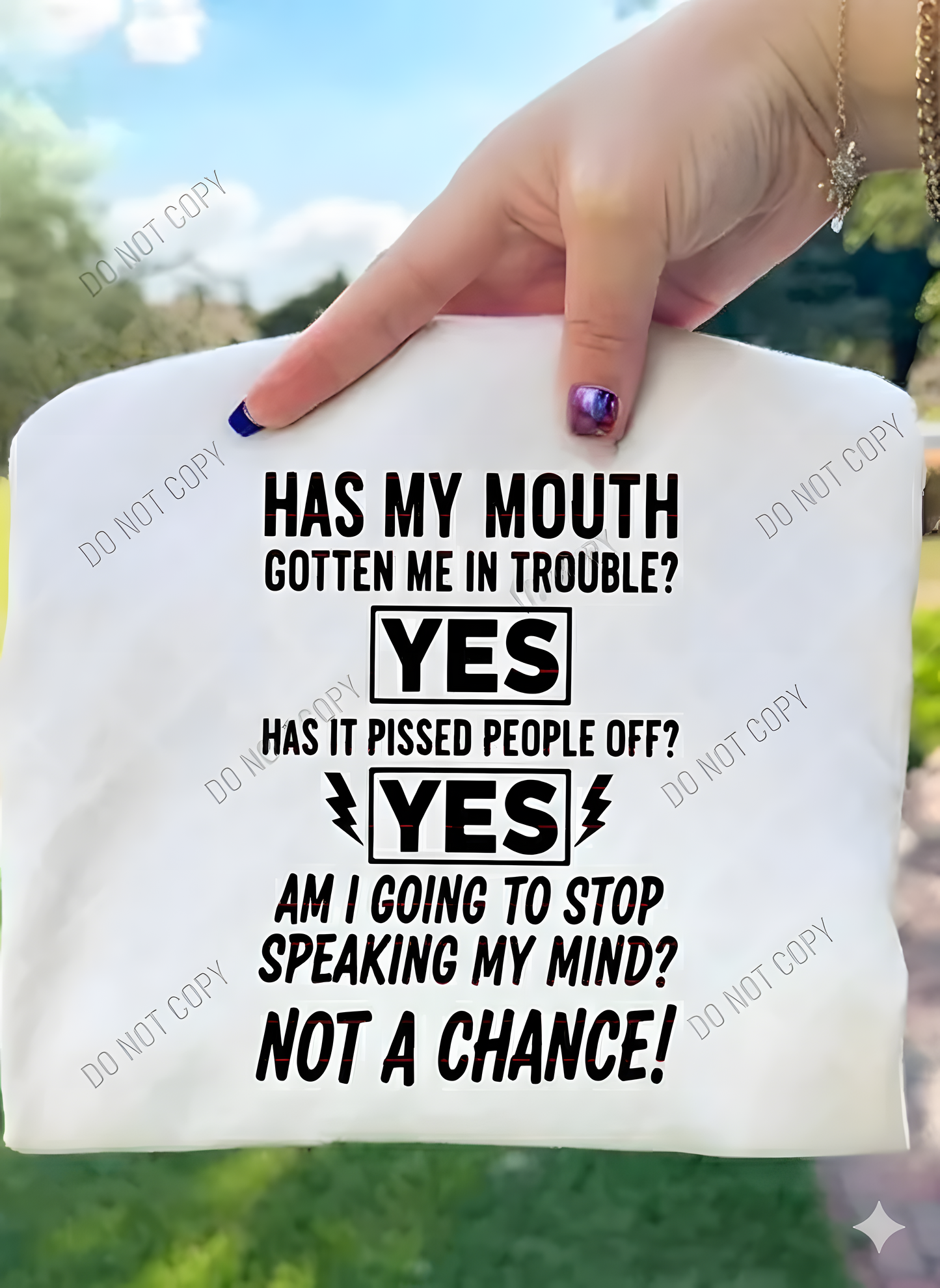 Gotten me in trouble png