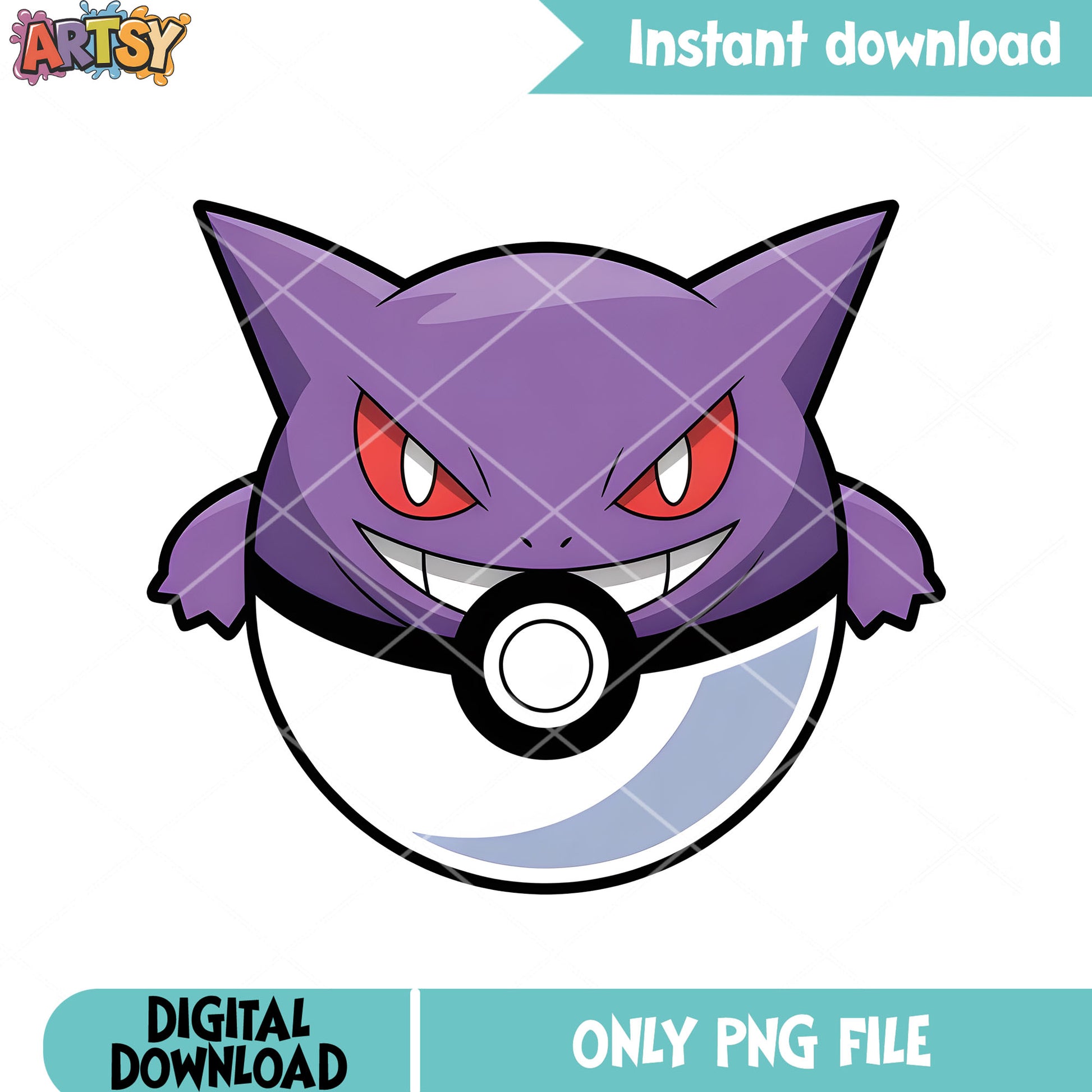Gengar style pokeball png, pokemon gengar png, pokemon gifts png