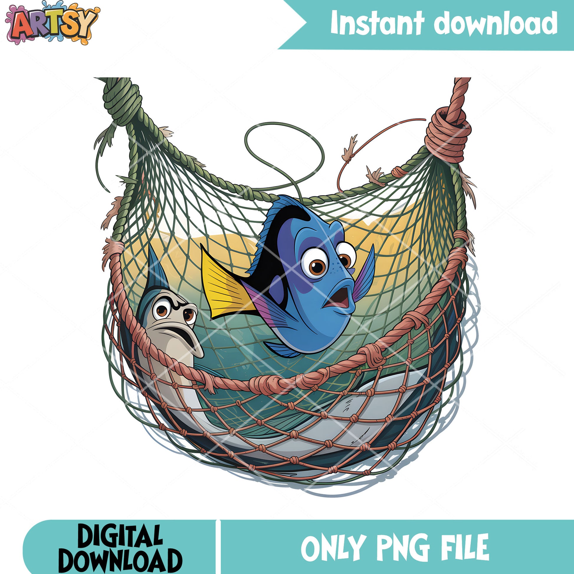 Get out the fishnet png, finding nemo poster png, disney dory png