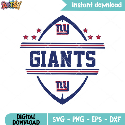 Giants logo nfl team svg, new york giants svg, afc east svg