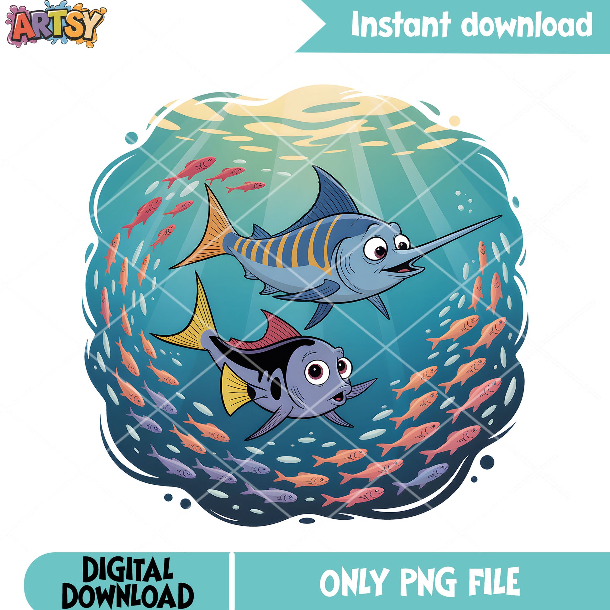 Gill not swordfish png, finding nemo movie poster png, ​poster nemo png