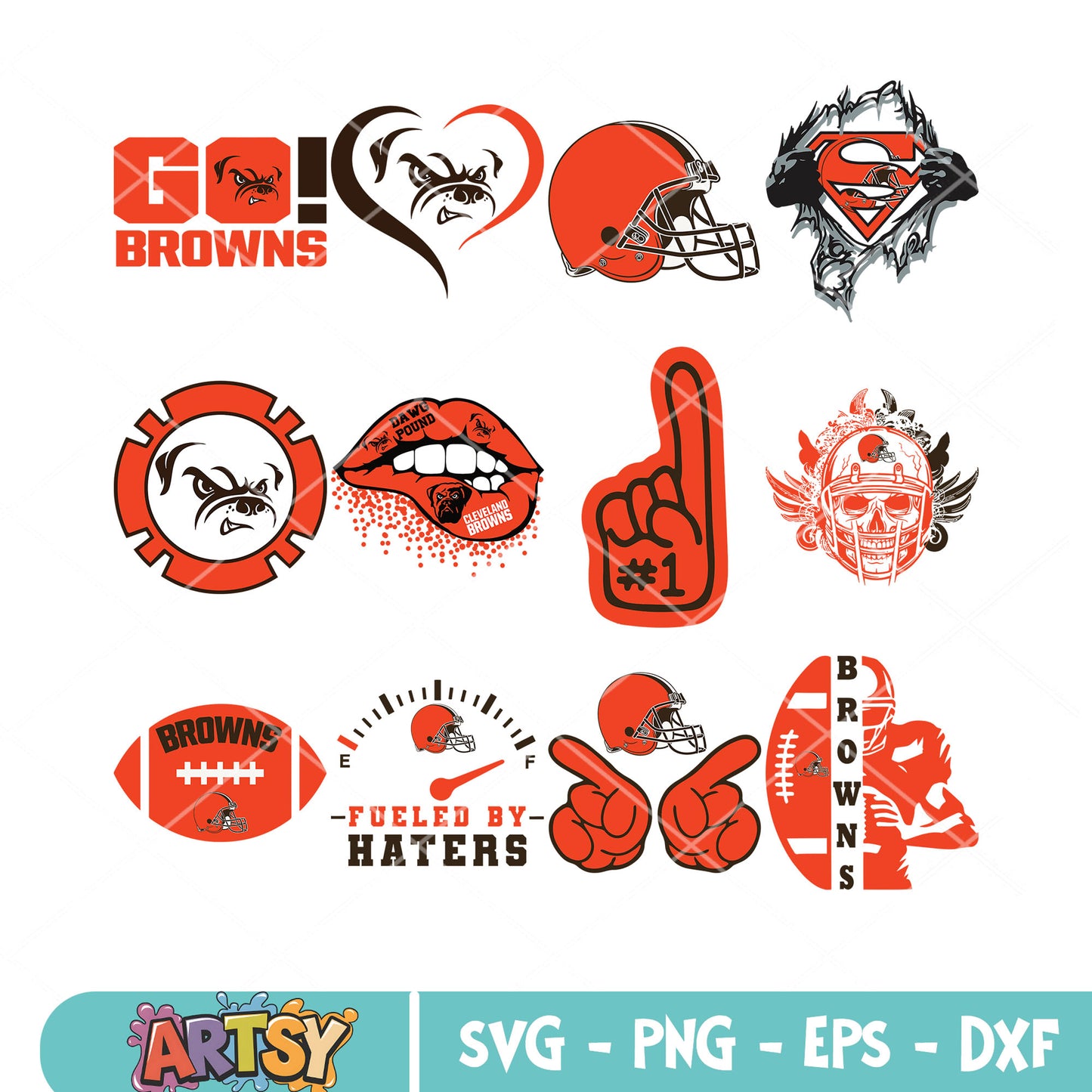 Go browns bundle svg, cleveland browns bundle svg, superman bundle svg
