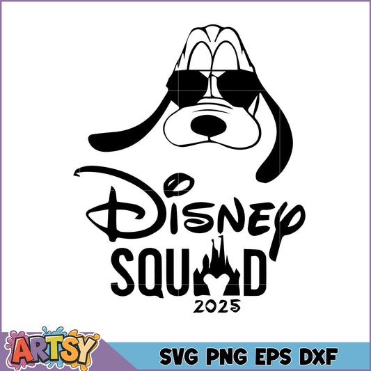 Goofy Disney Squad SVG 2025