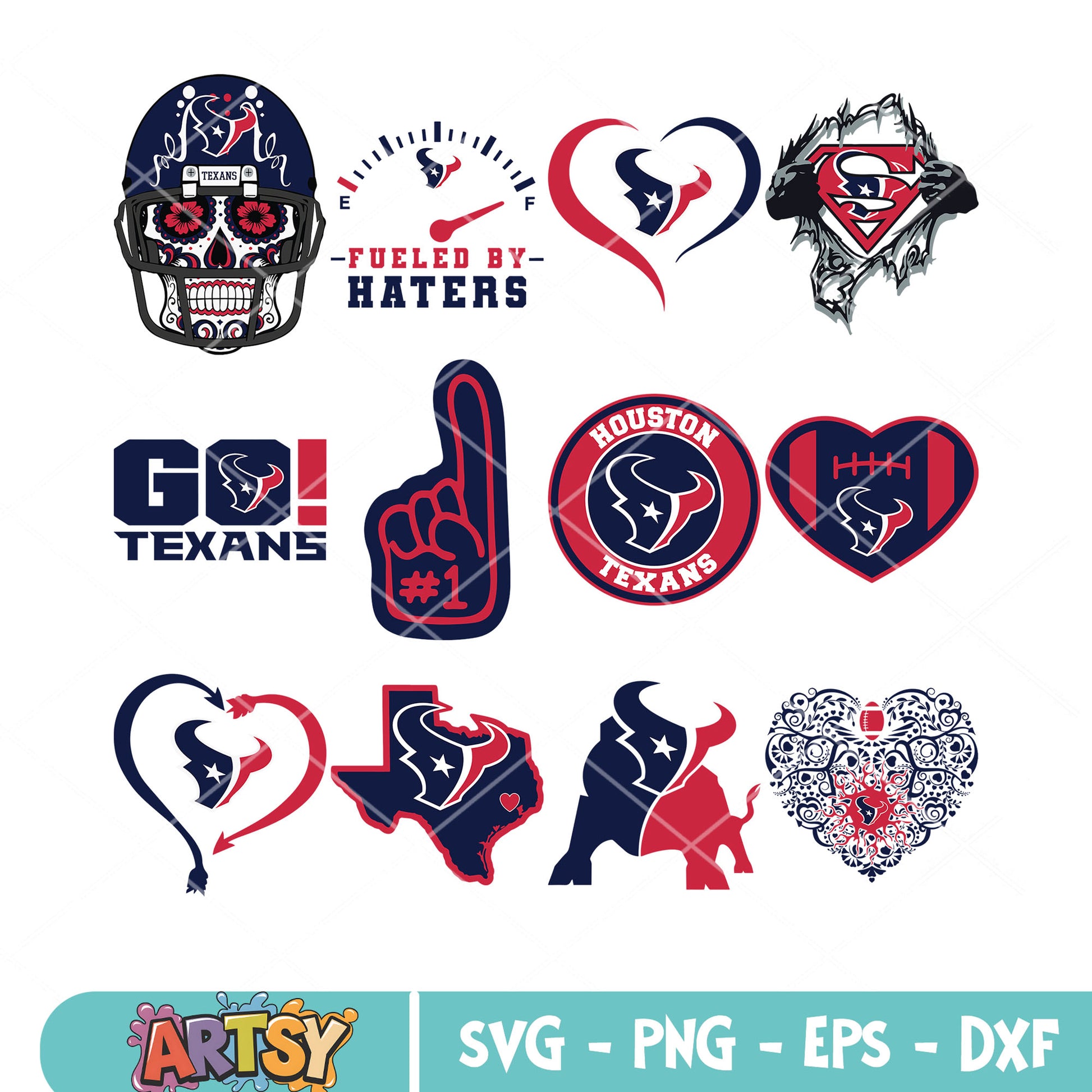 Go texans houston bundle svg, superman svg, texas football teams​ svg 