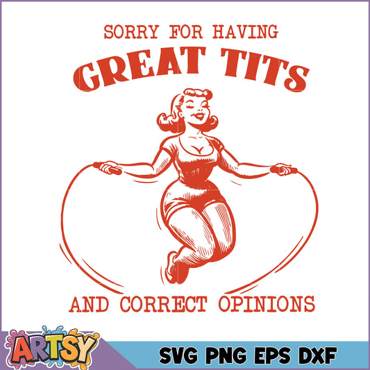 Great Tits & Opinions SVG Design