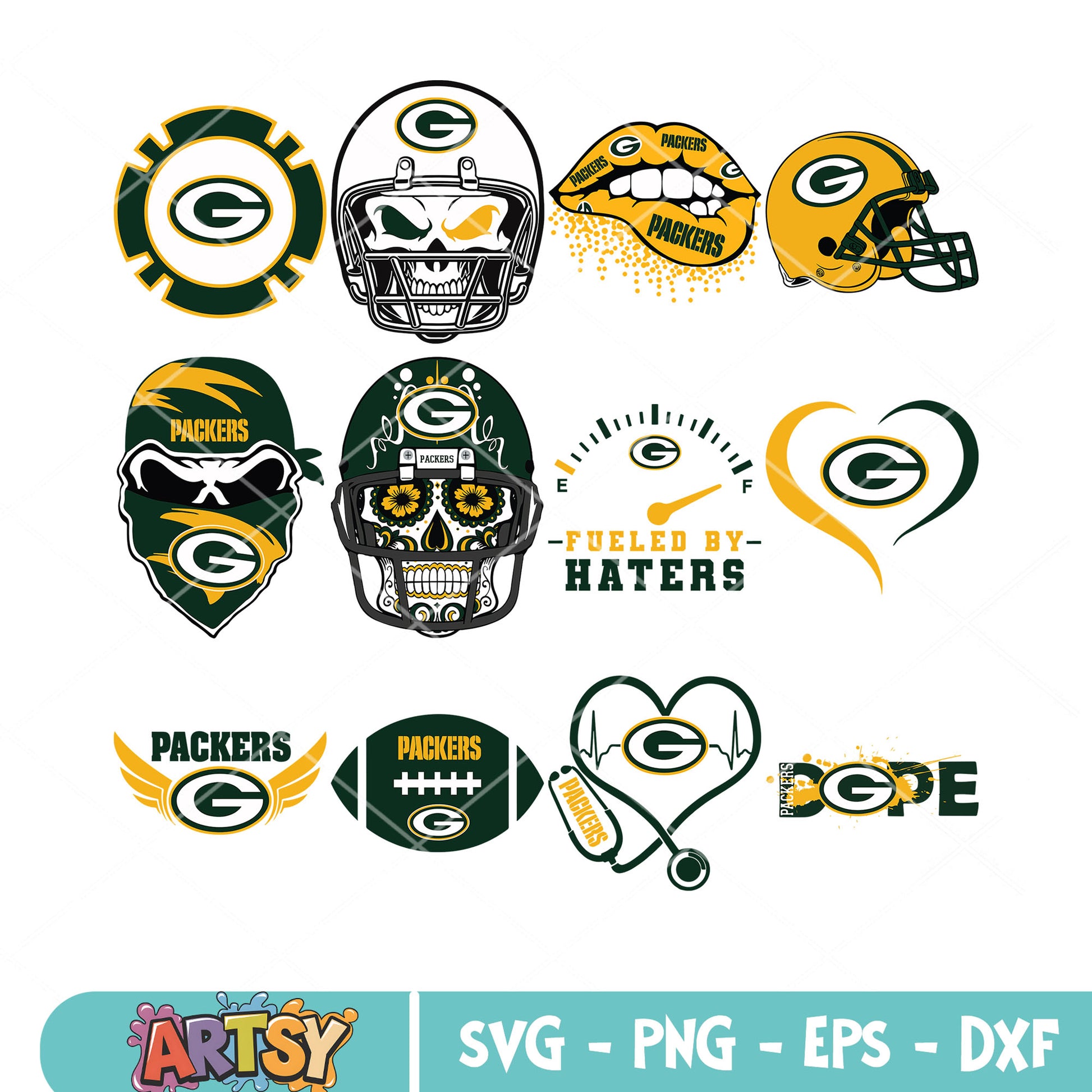 Green bay packers bundle svg, sexy lip bite gif​ svg, nfl teams svg
