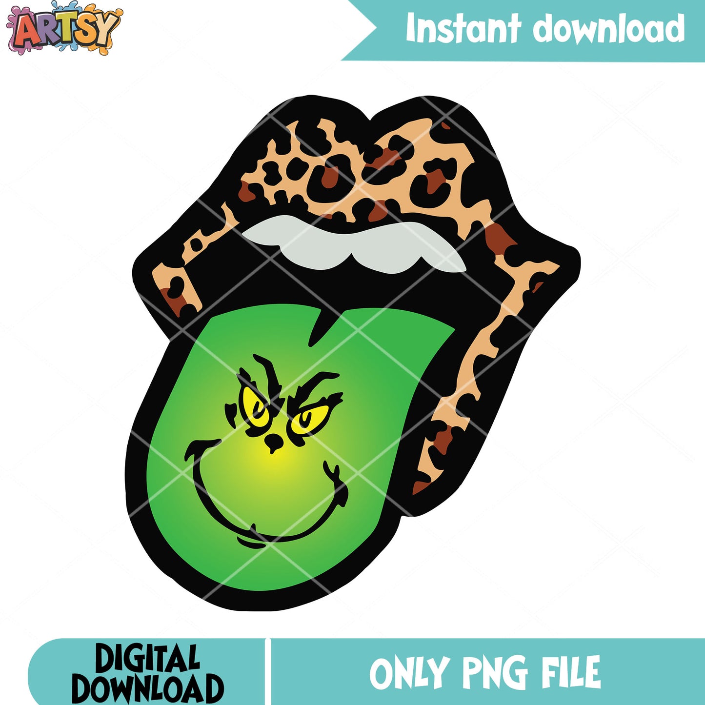 Green tounge monster png, the grinch png, merry grinchmas png