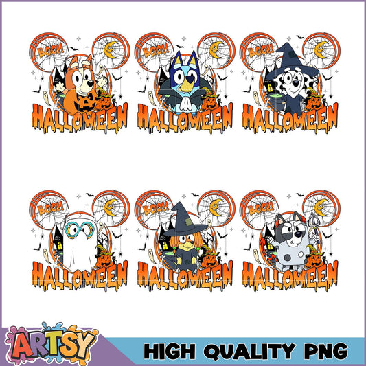 Halloween Dog Puppy PNG Bundle High Quality