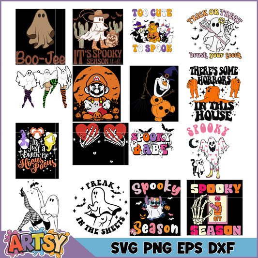 Halloween SVG Bundle Spooky Designs