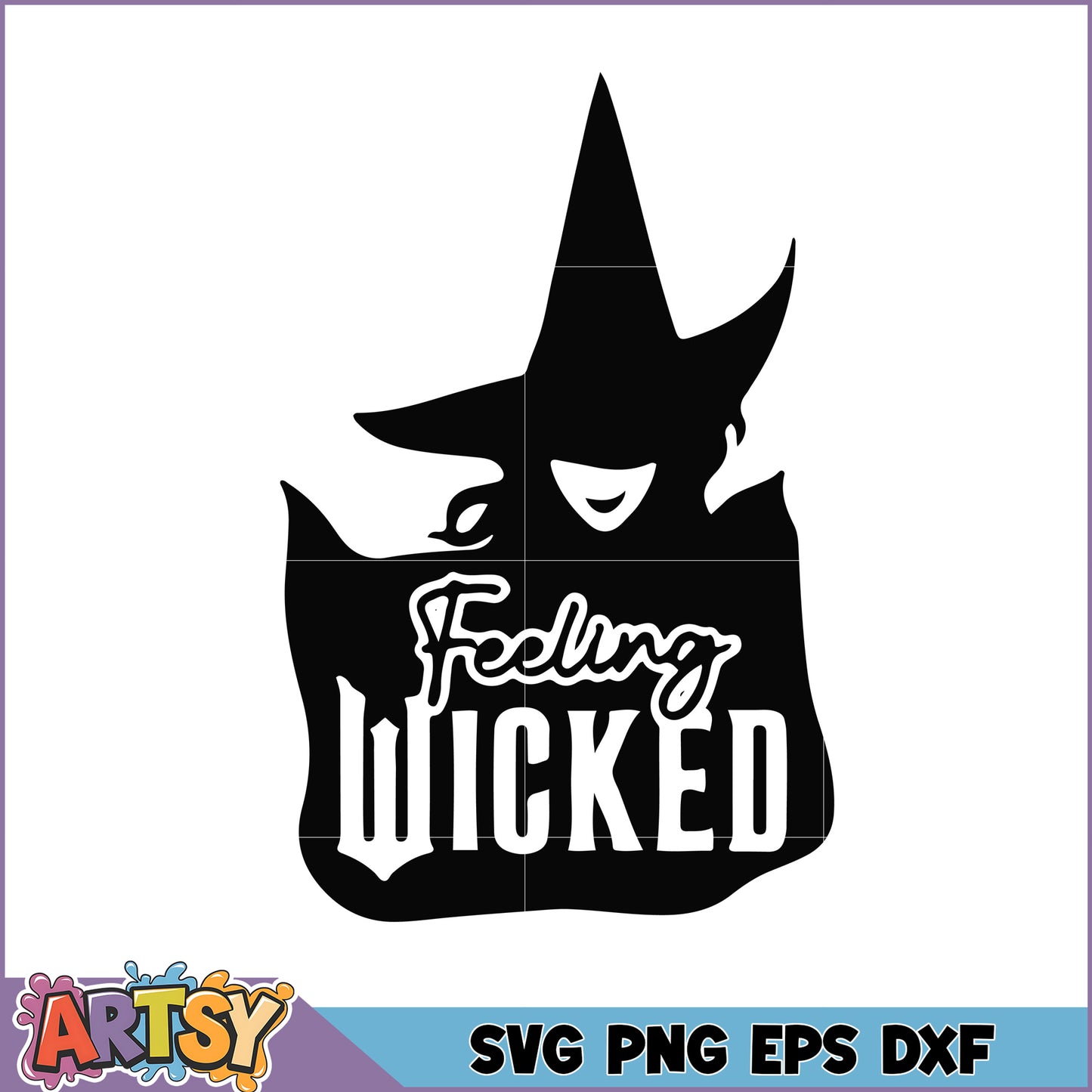 Halloween Witch SVG Cut File