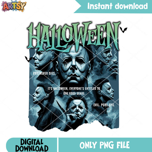 Halloween movies png, michael myers png, scary night png