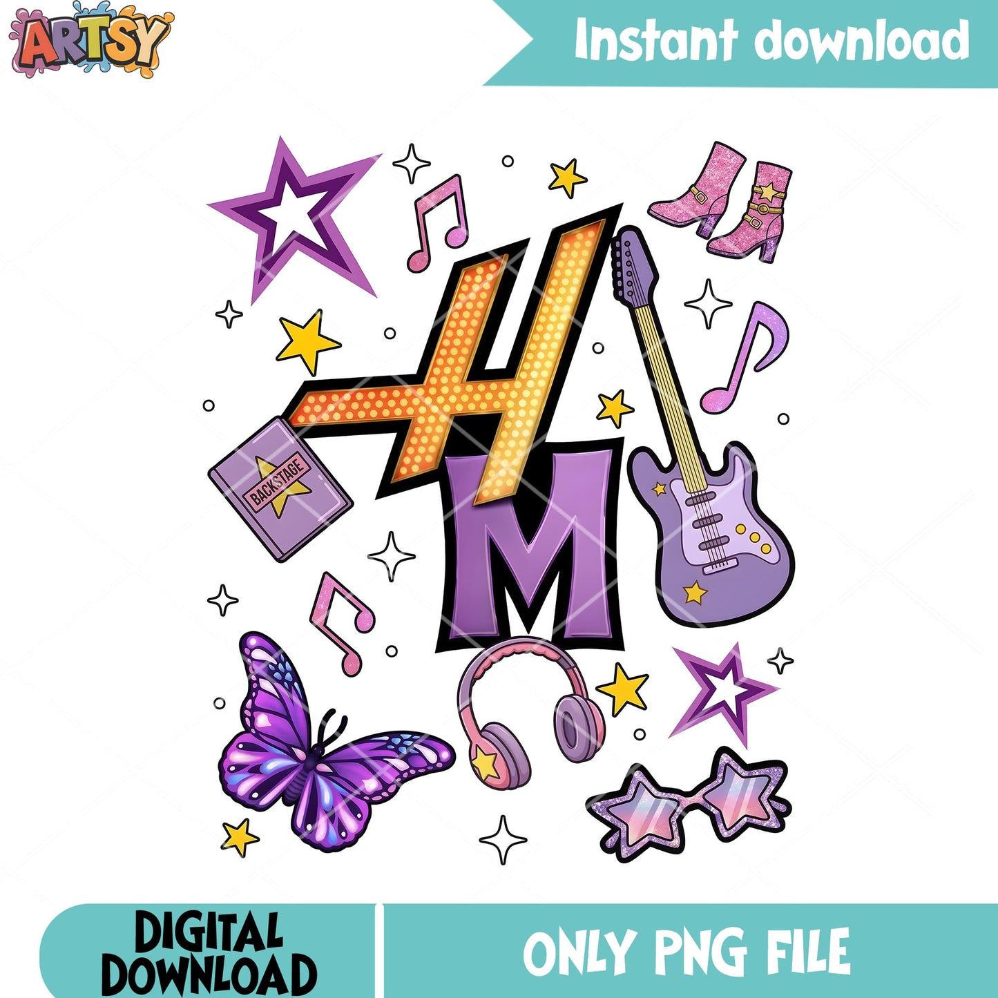 Hannah disney vibes png, Disney Pop Star tee png, Hannah Montana png