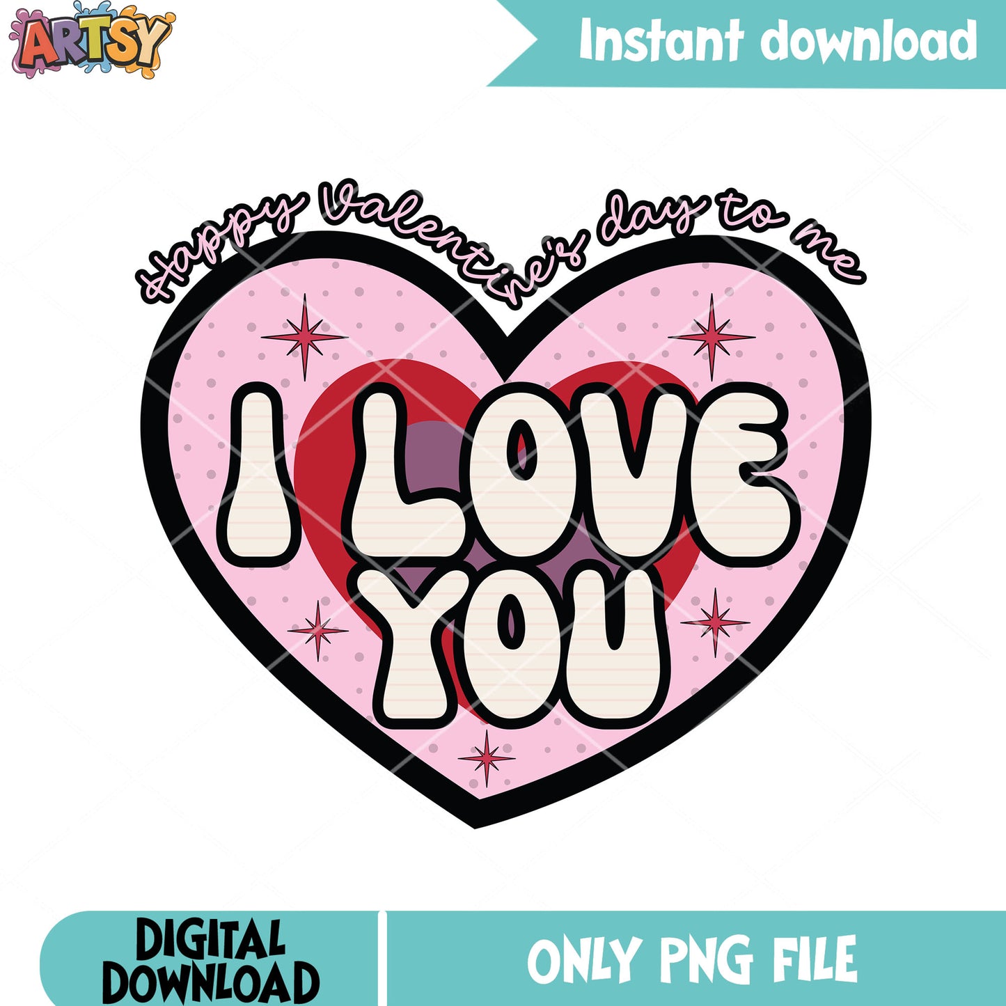 Happy valentine to me png, valentines gifts png, love me png