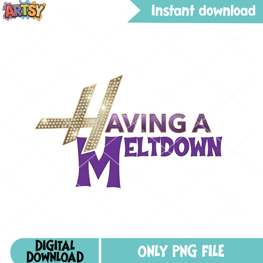 Having a meltdown png, Hannah Montana png, Disneychannel png