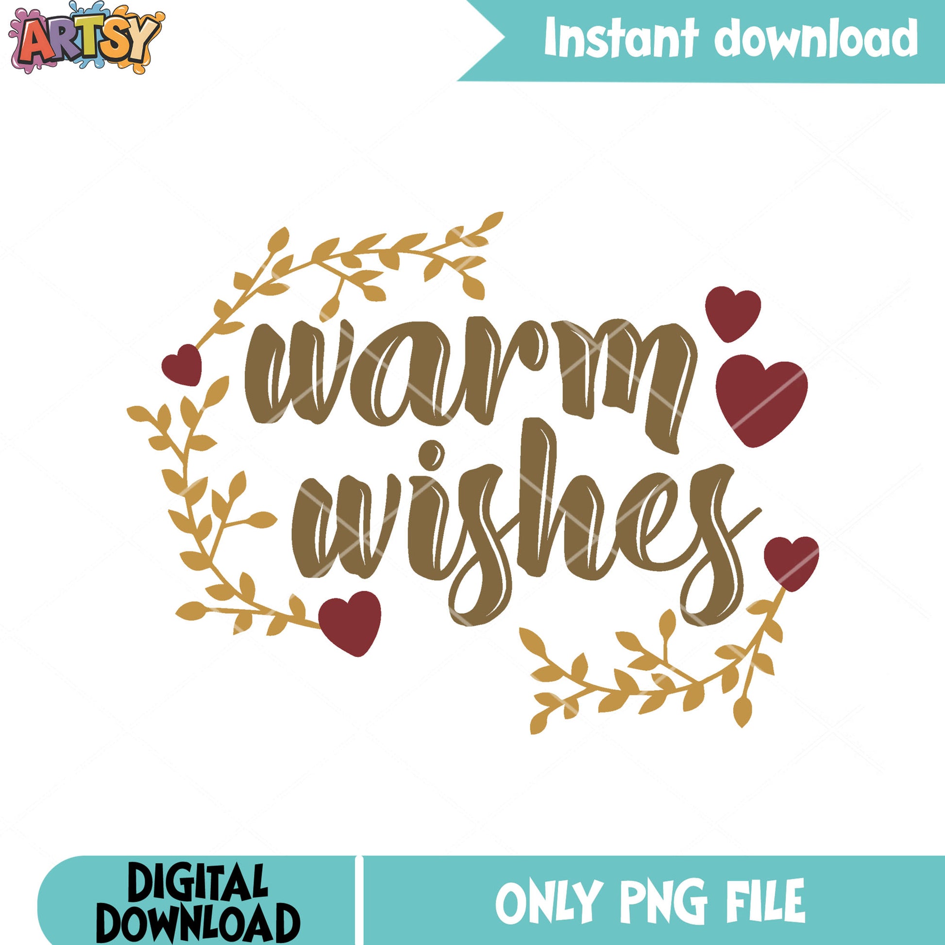 Heart christmas warm wishes png, christmas gifts png, christmas gifts png
