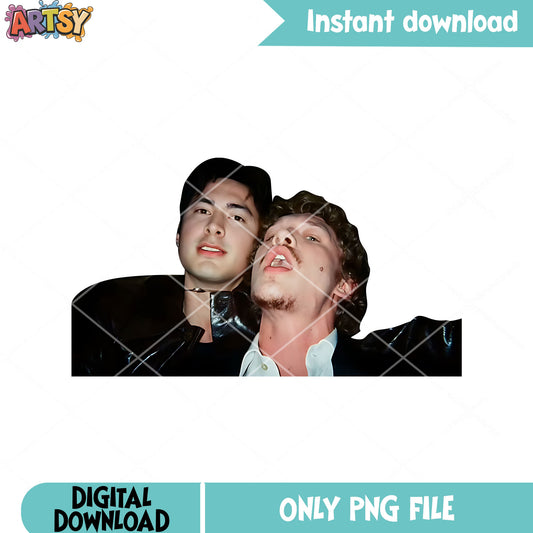 Heated couple ilya shane png, heated rivalry png, gay poster png
