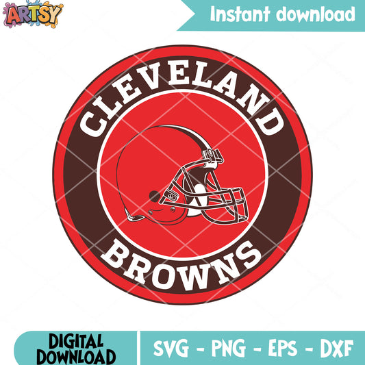 Helmet cleveland browns svg, cleveland browns svg, jim brown​ svg