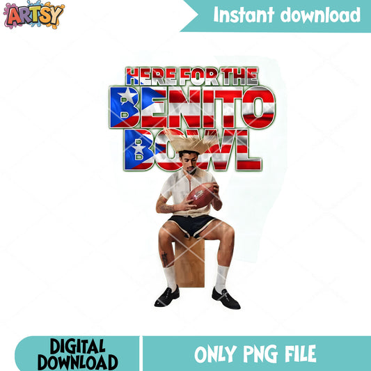 Here for the benito bowl png, badbunny bowl png, benito bowl png