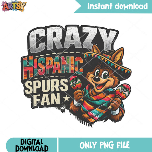 Hispanic fox mexico png, fiestia party png, basketball fan png