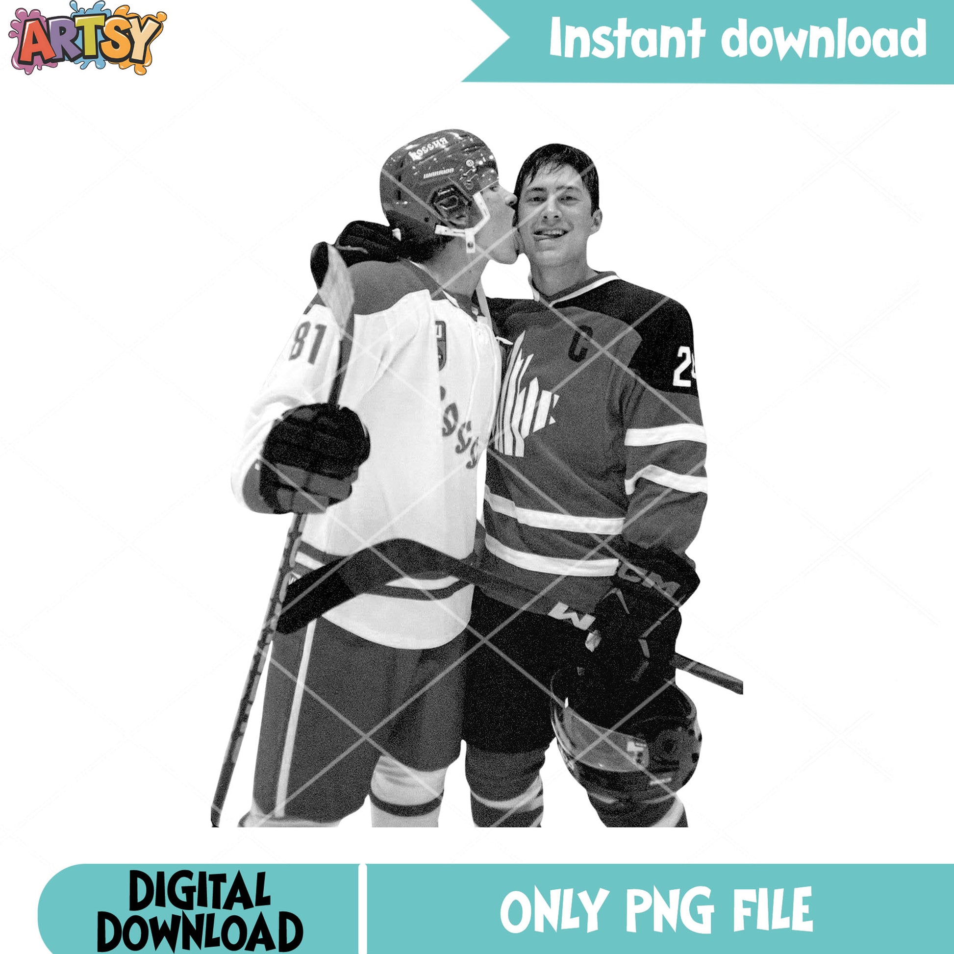 Hockey gay couple png, hollanov rozanov png, heated rivalry png