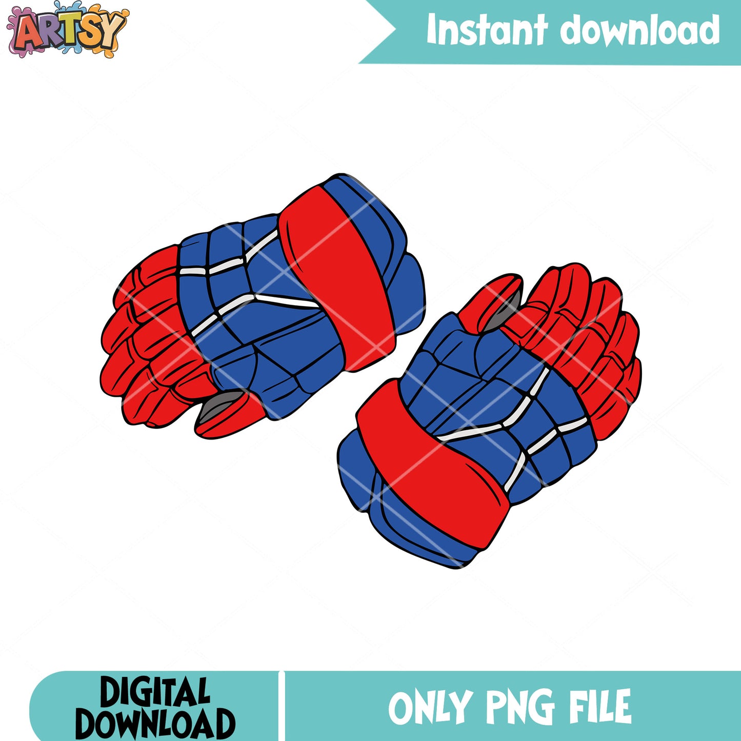 Hockey gloves poster png, heated rivalry png, hockey vibes png