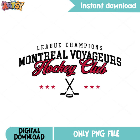 Hockey poster club png, montreal voyageurs png, gay movie gifts png