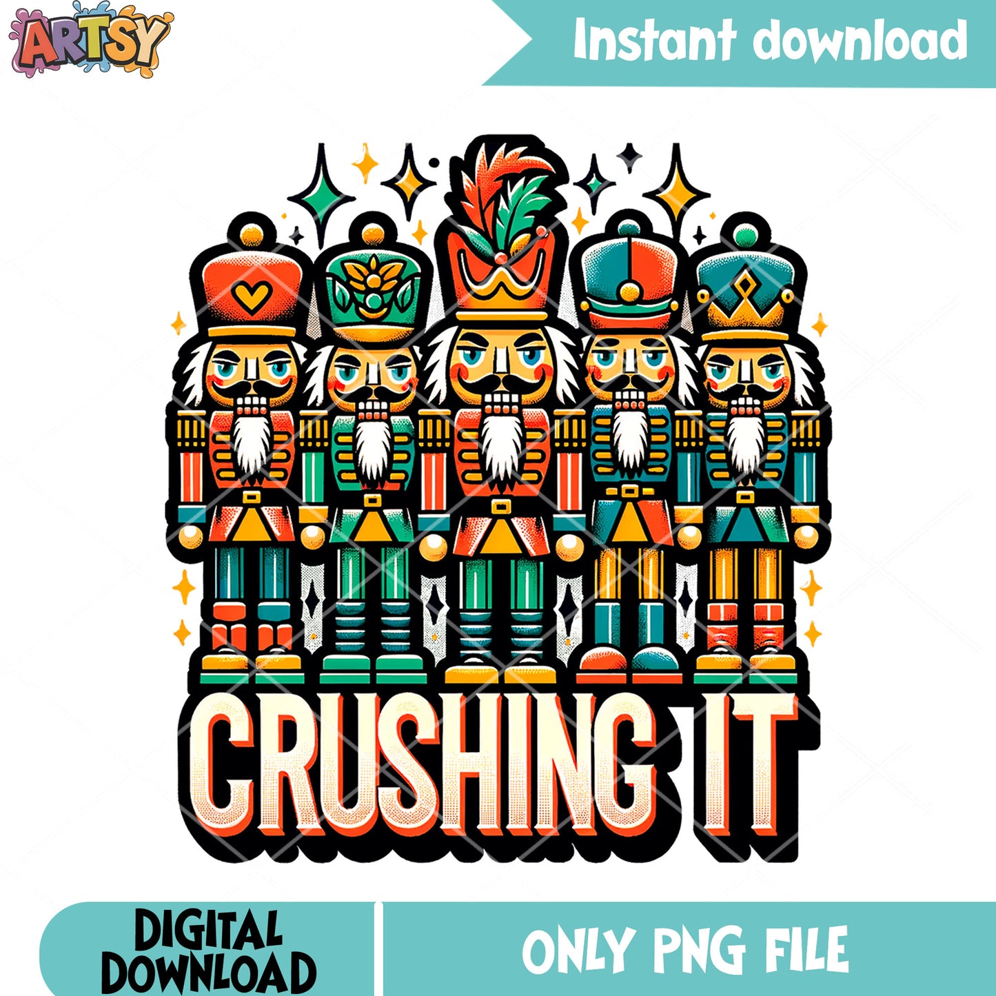 Ho crushing everything png, the nutcracker png, christmas png